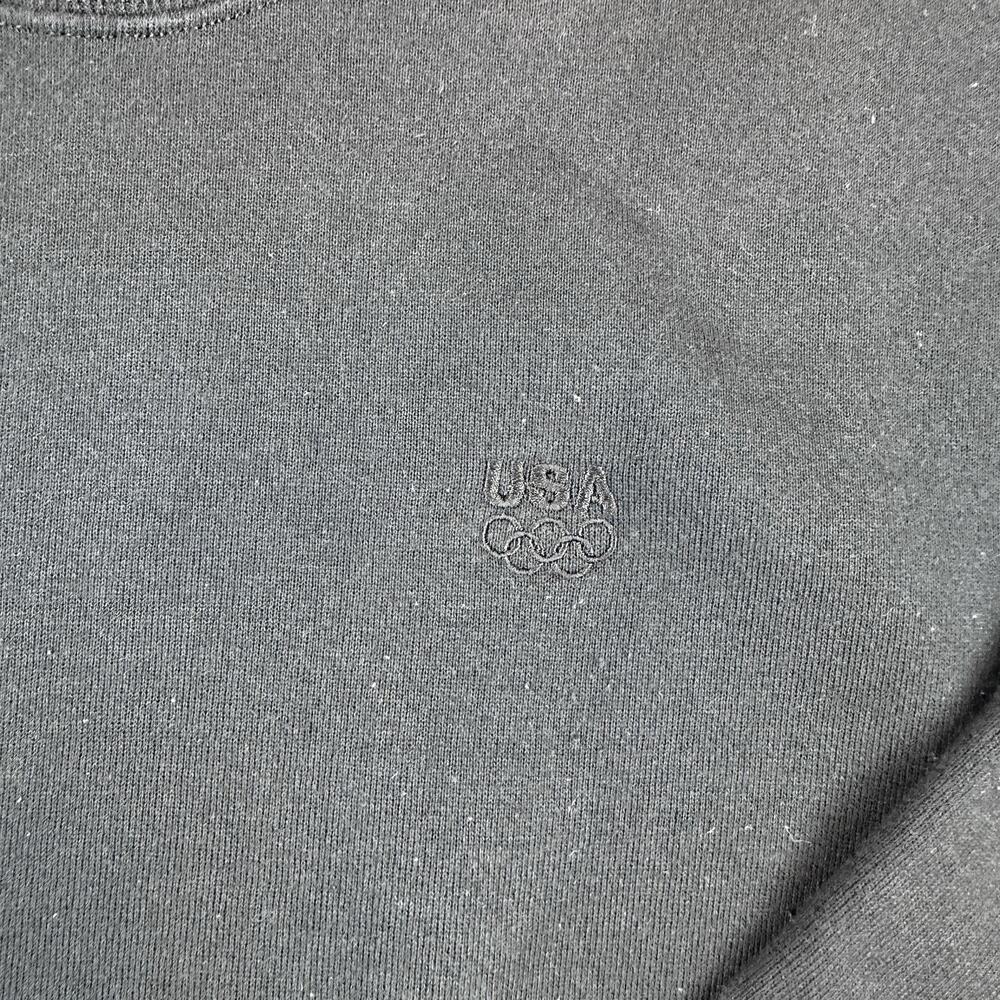 Vintage 90s JCPENNEY USA Olympics Black Crewneck Sweatshirt X-Large Made In USA - Picture 2 of 8